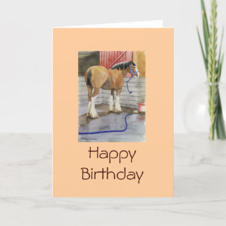 Cartão Clydes que vai obter um banho