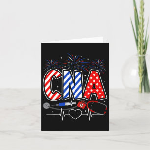 Cartão Cna 4 De Julho Bandeira Americana Patriótica Usa S