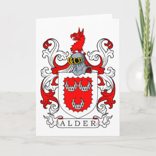 Cartão Coat of Arms