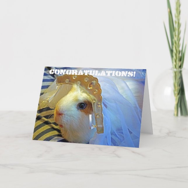 Cartão cobaia com um véu (Frente)