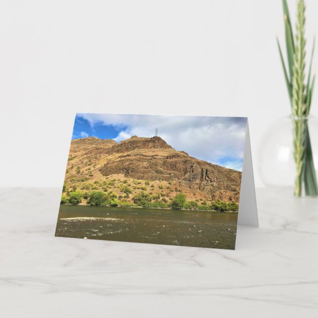 Cartão Cobra River, Oxbow, ID (Frente)