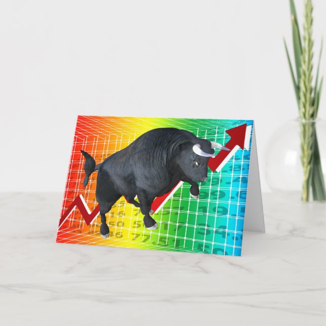 Cartão Cobrança do mercado da Bull (Frente)