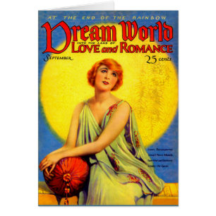 Cartão cobrir da revista 1920 Dream World