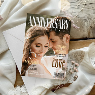 Cartão Cobrir da Revista do Aniversário Marido   Foto da 