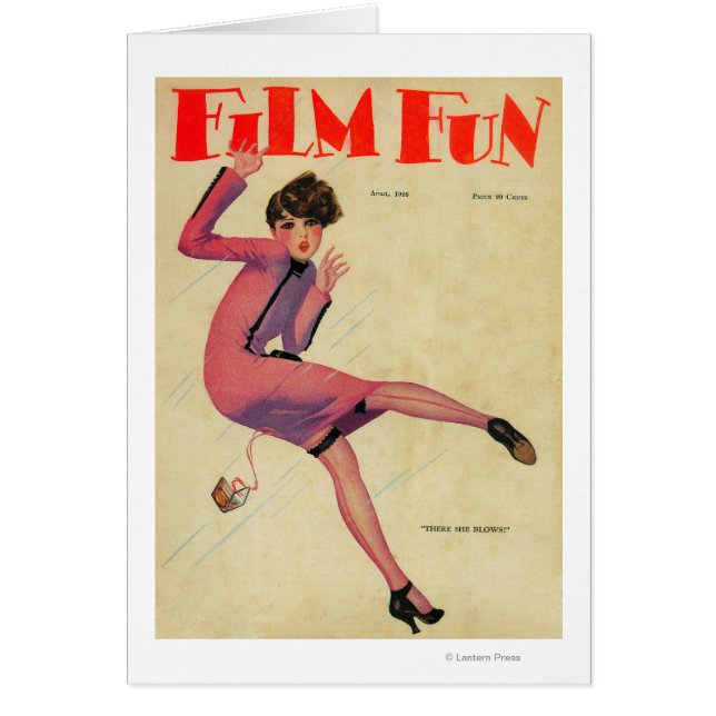 Cartão Cobrir da Revista Film Fun (Frente)