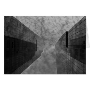 Cartão Cobrir / noir na nuvem, placa