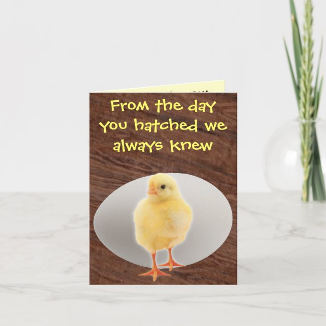 Cartão Cock-of-the-Walk (Frente)