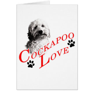 Cartão Cockapoo Love