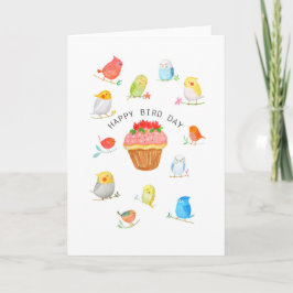 Cartão Cockatiel, Budget, Cardinal, Blue Jay Birthday