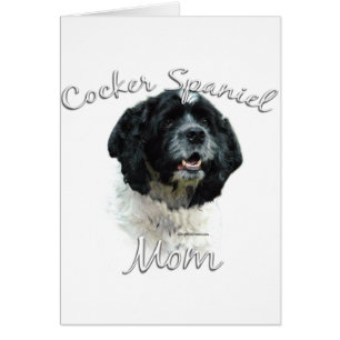 Cartão Cocker Spaniel Mãe 2