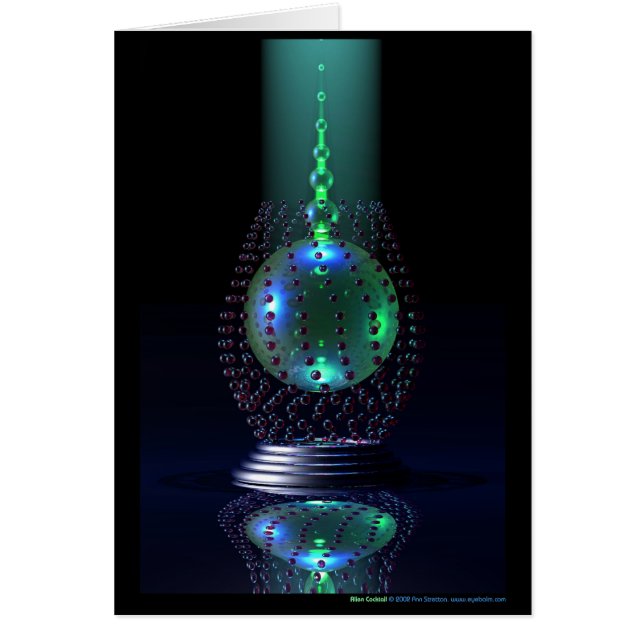 Cartão Cocktail estrangeiro (Frente)