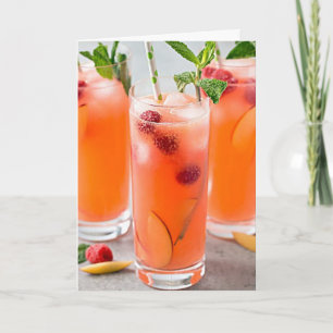 CARTÃO COCKTAILS / **40º** DESEJOS DE ANIVERSÁRIO PARA VO