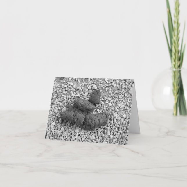 Cartão cocô 001 (Frente)