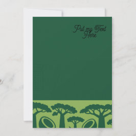 Cartão Coco Genérico de Baobab