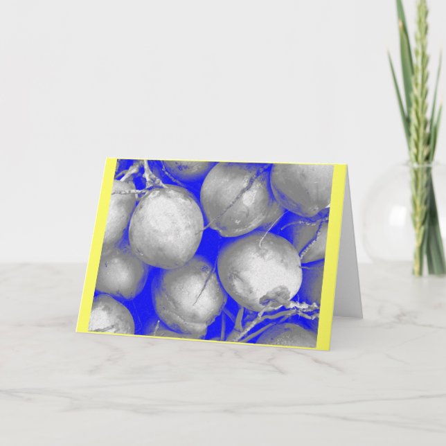 Cartão "Cocos" (Frente)