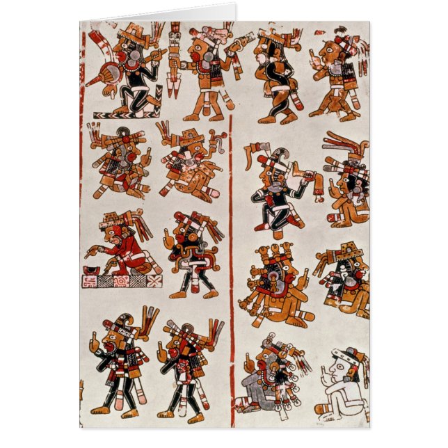 Cartão Códice mexicano (Frente)