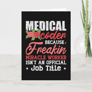 Cartão Codificador médico porque a codificação ICD do Ass