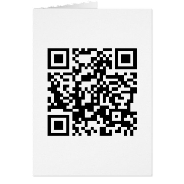 Cartão código customizável de QR (Frente)