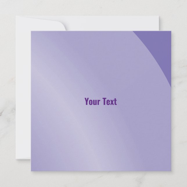 Cartão Código Qr Moderno Lilac Moderno Sombreado (Frente)