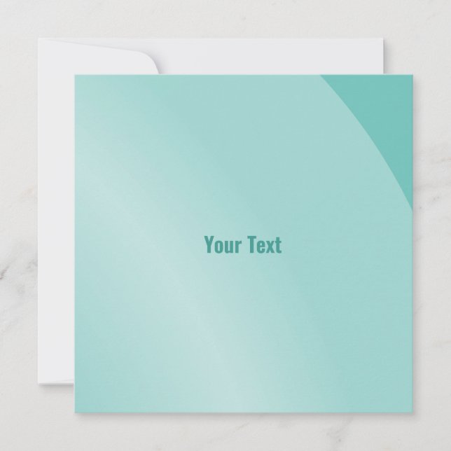 Cartão Código Qr Moderno Sombreado de Aquarela Moderna (Frente)