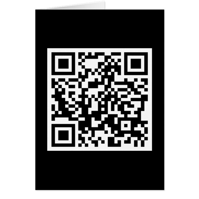 Cartão código QR personalizável (Frente)