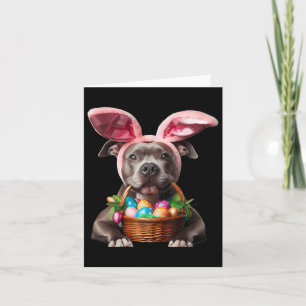 Cartão Coelhinha Bonita Orelha Touro Cachorro Páscoa Prop