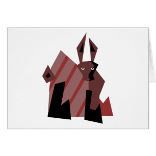 Cartão Coelho do gajo