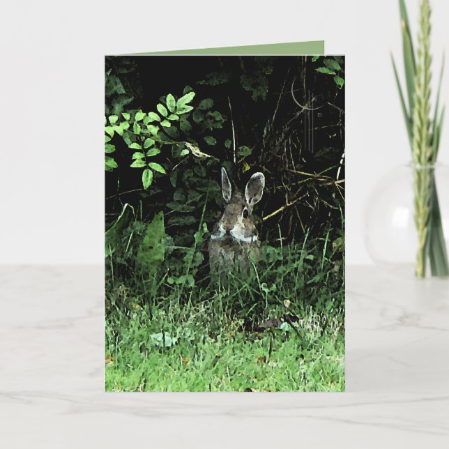 Cartão Coelho do irmão (Frente)