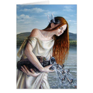 Cartão Coelho do Lough de Repopulating