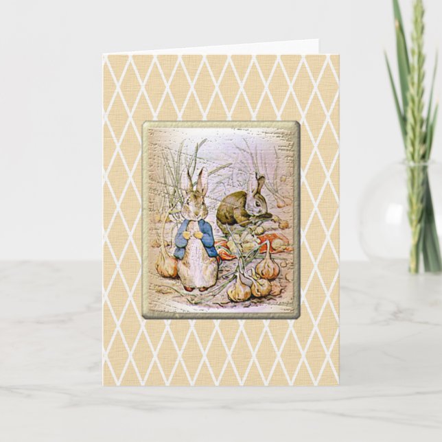 Cartão Coelho e Amigos (Frente)