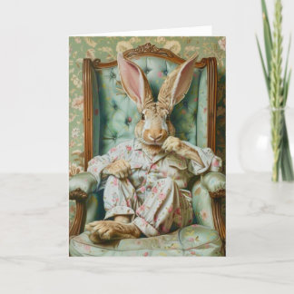 Cartão Coelho Legal Irônico