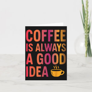 Cartão Coffee Cote - Manhã Viciada Em Cafeína