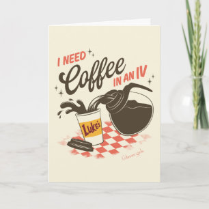 Cartão Coffee IV Cote de Gilmore Girls Luke