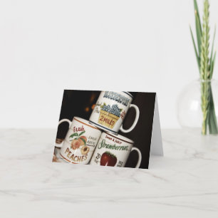 Cartão Coffee Mug Blank Note Card