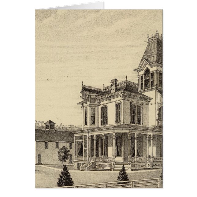 Cartão Coffman, Nebraska (Frente)