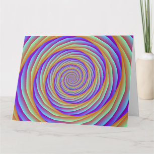 Cartão Coiled Cables Greeting Card