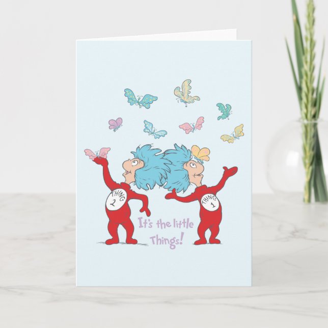 Cartão Coisa dois, são as coisinhas! (Frente)
