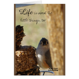 Cartão Coisas pequenas