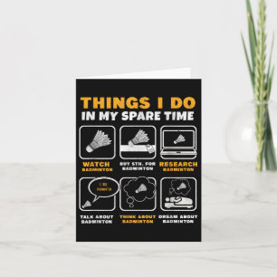 Cartão Coisas Que Eu Faço No Meu Tempo De Sobrevivência E