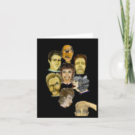 Cartão Colaboradores Humorosos Ofendidos