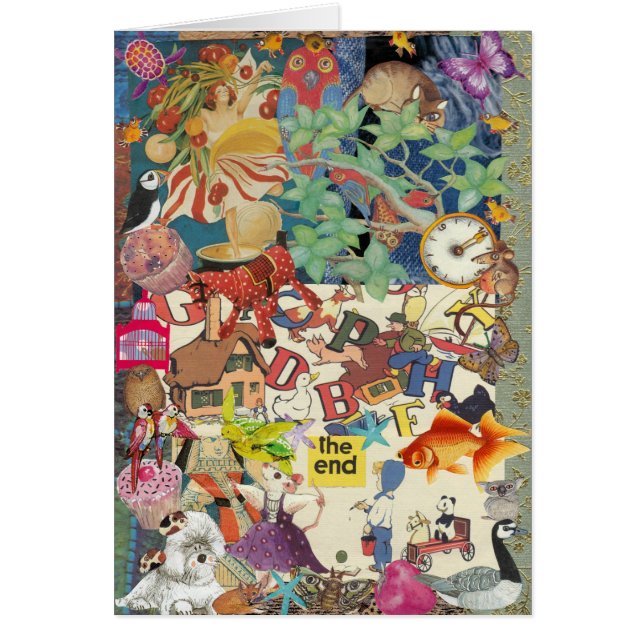 Cartão Colagem 20102 do cobrir (Frente)