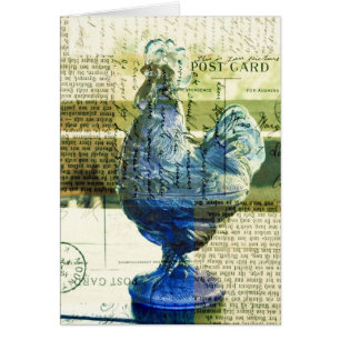 Cartão Colagem de Cartão-Postal Roo