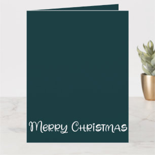 Cartão Colagem de Fotos da Família Feliz Natal