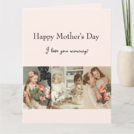 Cartão Colagem de Fotos e Mensagem - Presente Personaliza