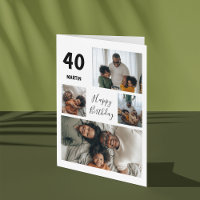 Colagem de Fotos Moderna 4 | Aniversário