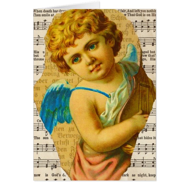 Cartão Colagem em Andamento, saudação de todos os Vazios  (Frente)