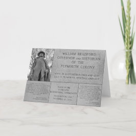 Cartão Colagem Gov William Bradford