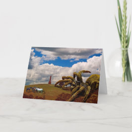 Cartão Colagem Spider Science-Ficage