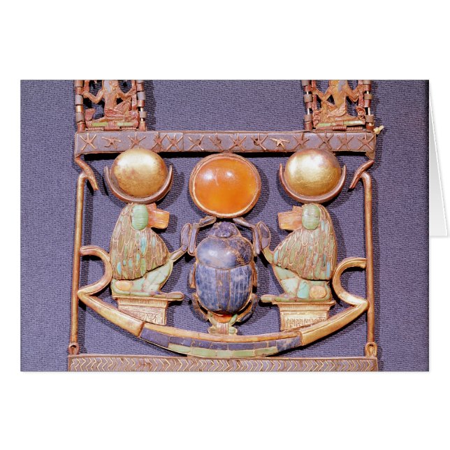 Cartão Colar da ascensão Sun, do túmulo de (Frente Horizontal)