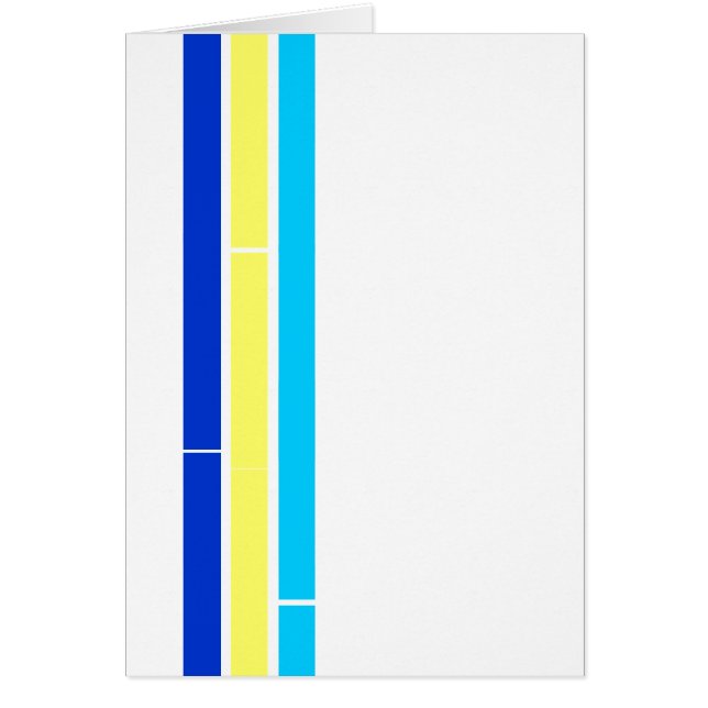 Cartão Colarinho azul (vazio) (Frente)